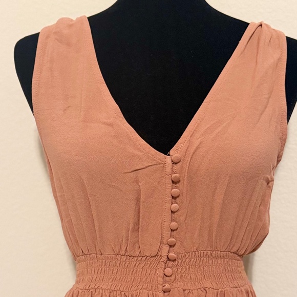 Forever 21 Sleeveless Maxi Dress in Camel - Picture 1 of 6